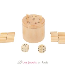Jeu de dés 6 dehors en bois - Small foot