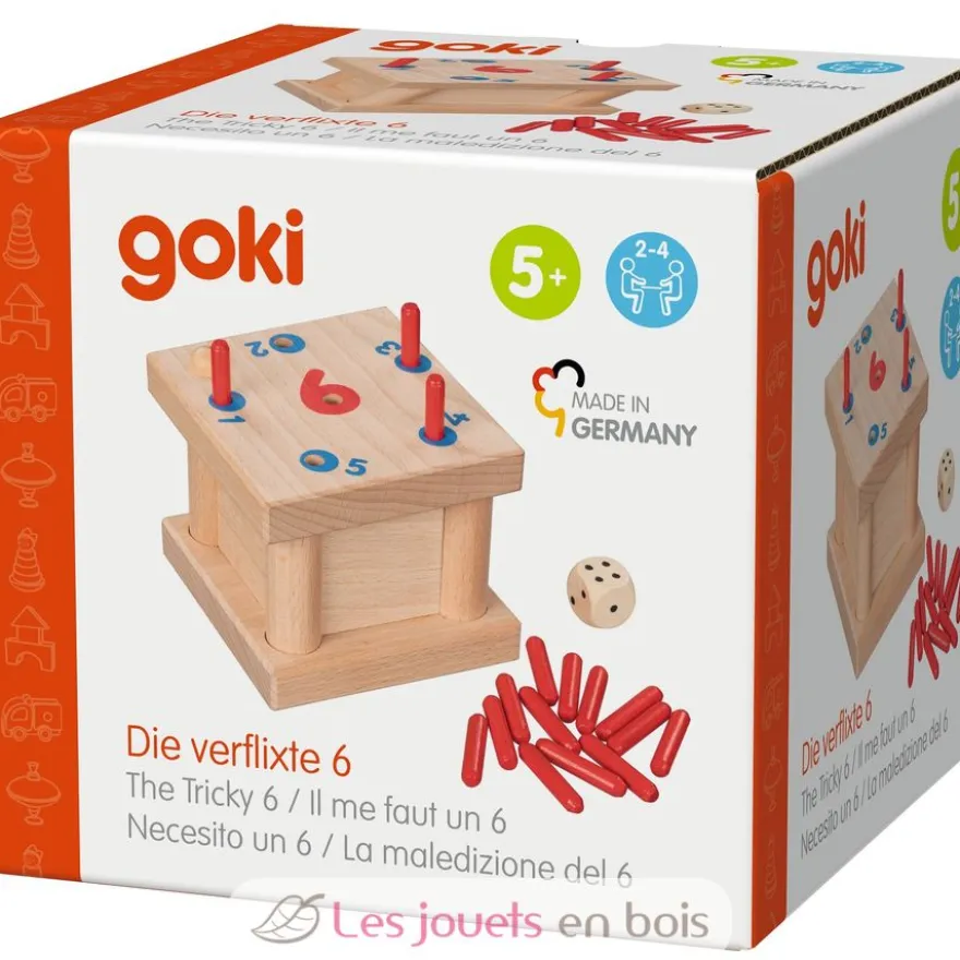 Jeu de dés Il me faut un 6 - Goki