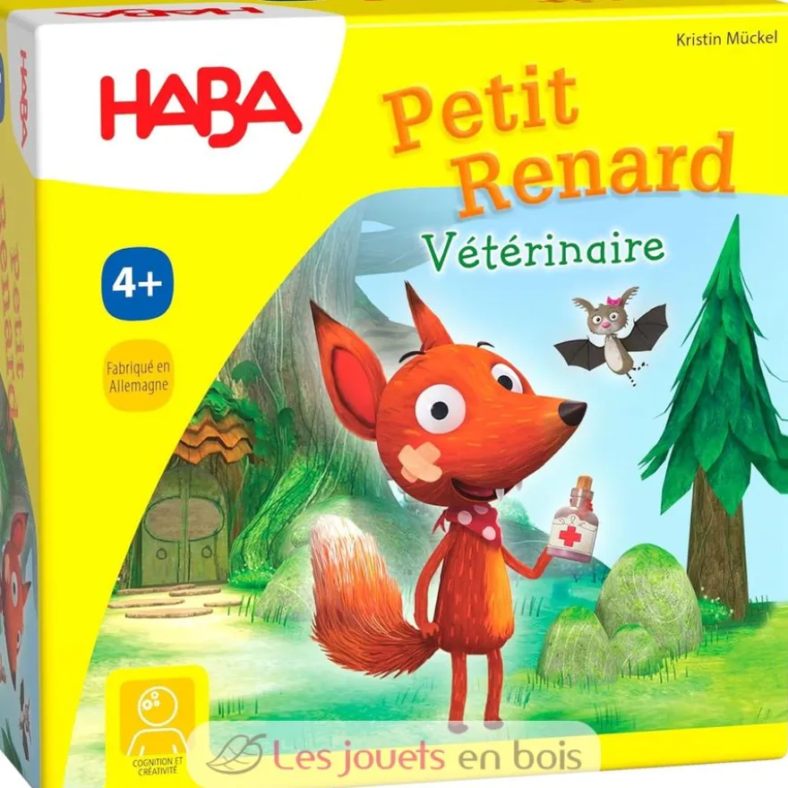 Jeu de dés Petit renard vétérinaire - A partir de 4 ans - Haba