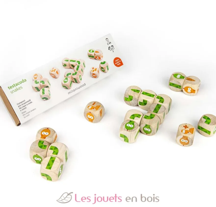 Jeu de dés Snakes - Milaniwood