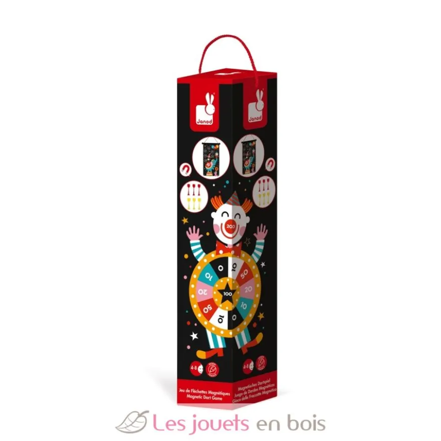 Jeu de fléchettes magnétiques - Cirque - Janod