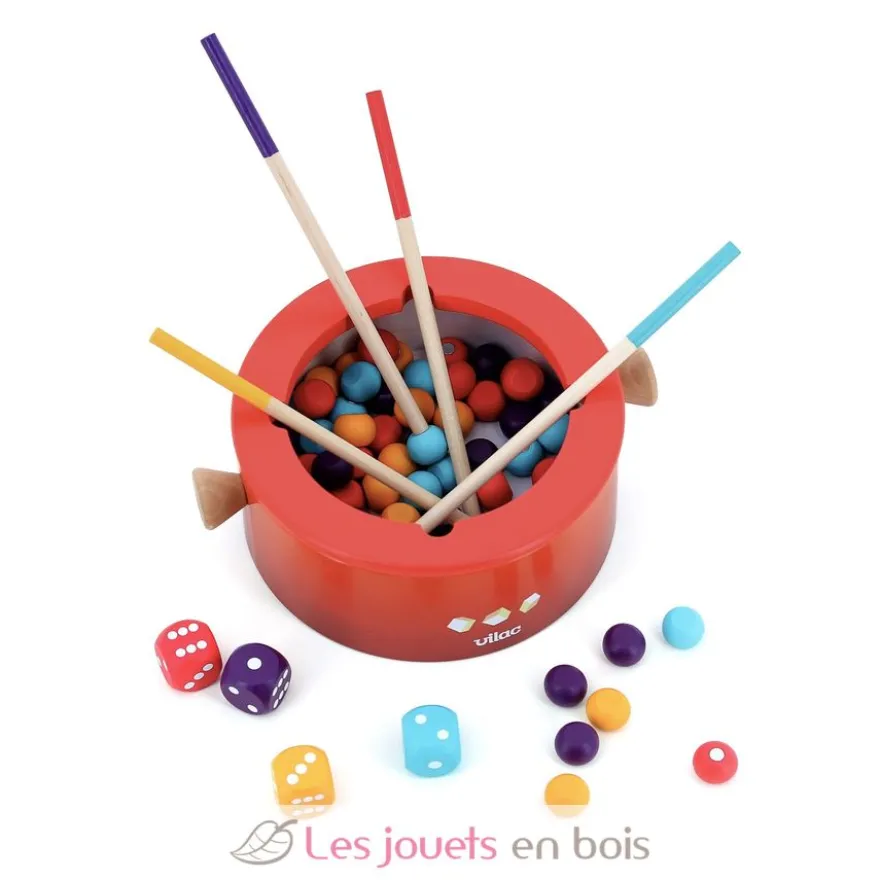 Jeu de fondue magnétique Piquépique - Bois - Vilac