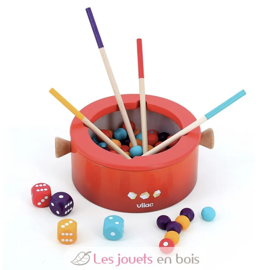 Jeu de fondue magnétique Piquépique - Bois - Vilac