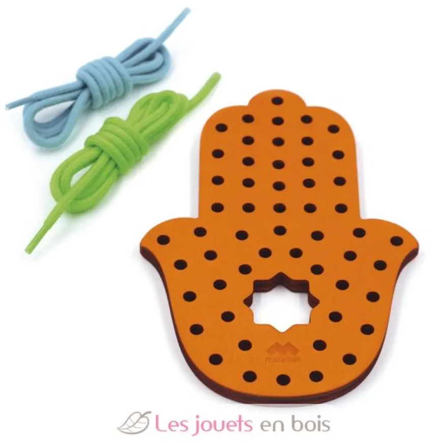 Jeu de laçage Main - Khamsa - Mazafran
