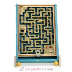 Jeu de labyrinthe à ficelles Routatrous - Bois - Vilac