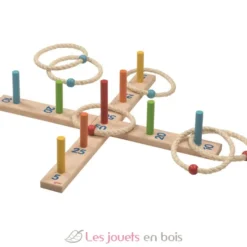 Jeu de lancer d'anneaux coloré - Goki