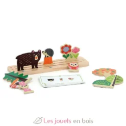 Jeu de logique en bois La forêt - Vilac