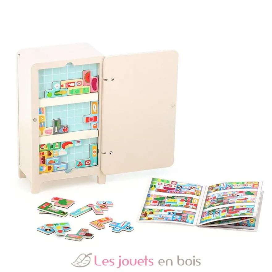 Jeu de logique en bois Le Frigo - Vilac