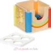 Jeu de maillet arc en ciel en bois - Dès 1 an - Goki