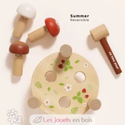 Jeu de marteau Messieurs Champignons - Le Toy Van