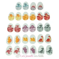 Jeu de mémo Dino en bois - small foot