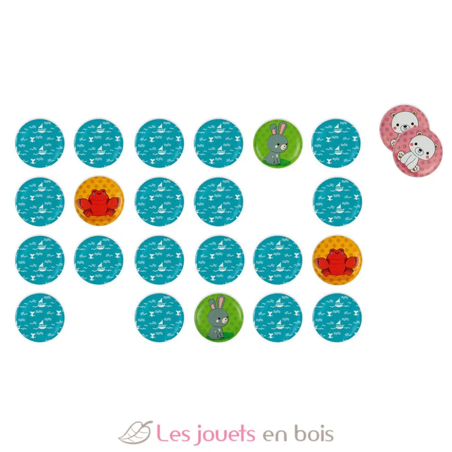 Jeu de mémo pour le bain - Janod
