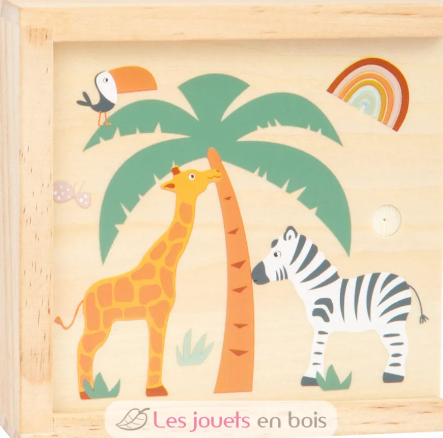 Jeu de mémo Safari en bois - small foot