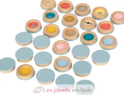 Jeu de mémo tactile Sensory - Small Foot company