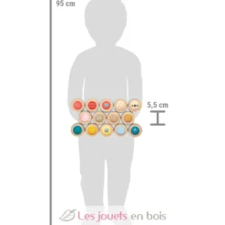 Jeu de mémo tactile Sensory - Small Foot company