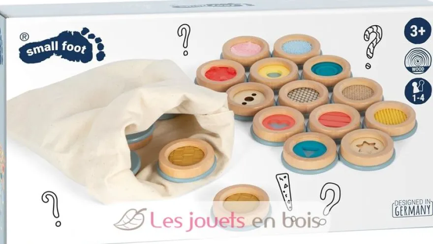 Jeu de mémo tactile Sensory - Small Foot company
