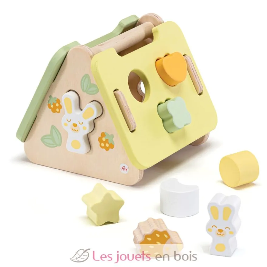 Jeu d'encastrement en bois Lapin - Sevi