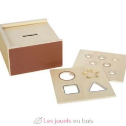 Jeu d'encastrement Montessori en bois - Small foot