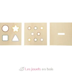 Jeu d'encastrement Montessori en bois - Small foot