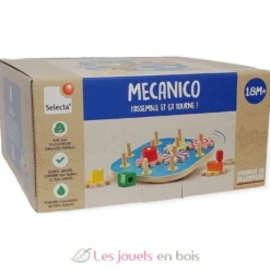 Jeu d'engrenages en bois Mecanico - Selecta