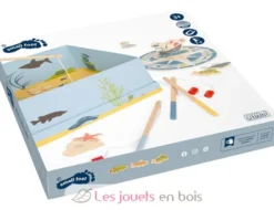 Jeu de pêche 4 Friends multicolore Small Foot Compagny