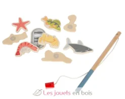 Jeu de pêche 4 Friends multicolore Small Foot Compagny
