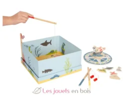 Jeu de pêche 4 Friends multicolore Small Foot Compagny