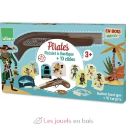 Jeu de pistolet à élastiques Pirates - Vilac