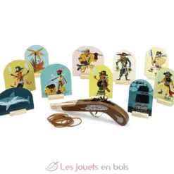 Jeu de pistolet à élastiques Pirates - Vilac