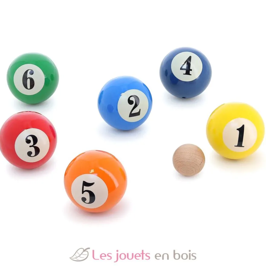Jeu de pétanque boules de billard - Vilac