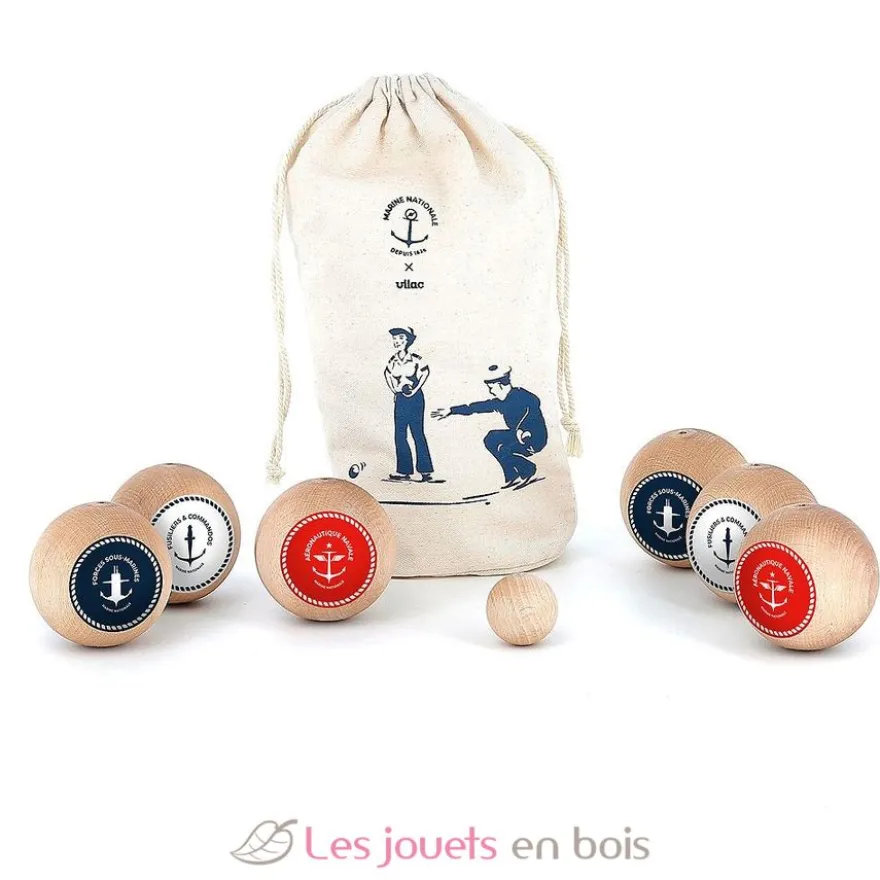 Jeu de pétanque Marine nationale - Vilac