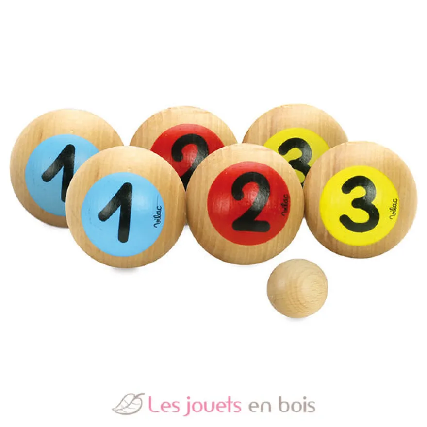 Jeu de pétanque 1, 2, 3 - Vilac