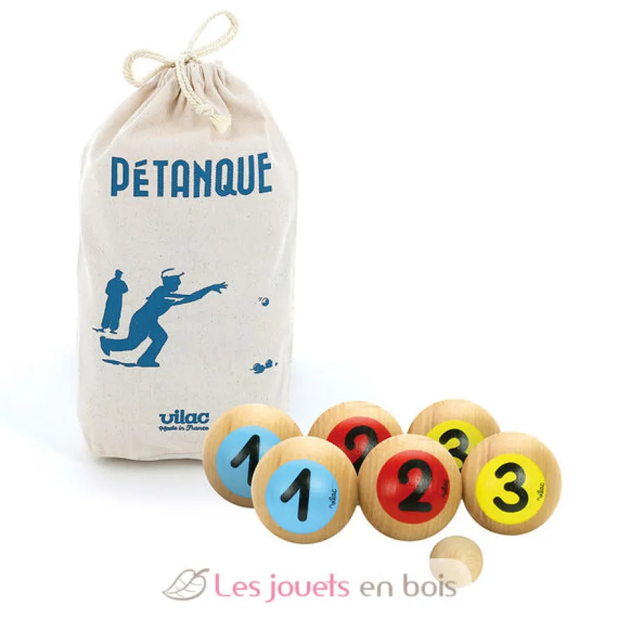 Jeu de pétanque 1, 2, 3 - Vilac