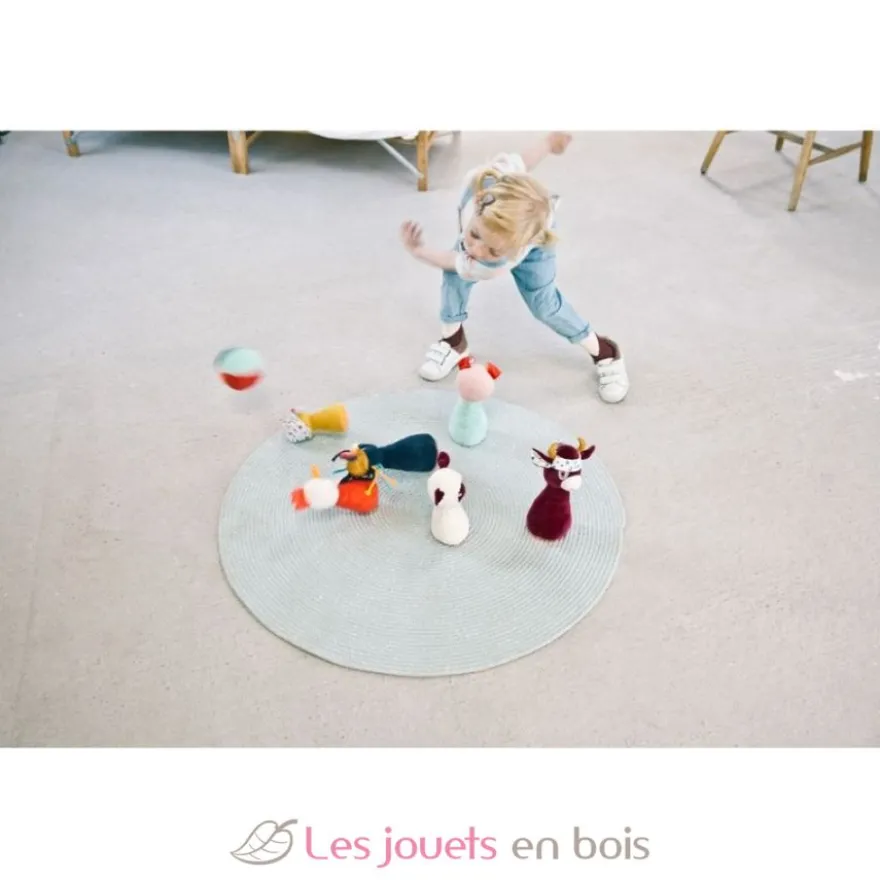 Jeu de quilles - Ferme - Lilliputiens