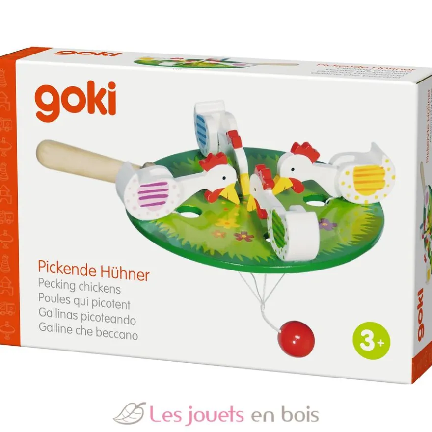 Jeu des poules qui picorent - Goki