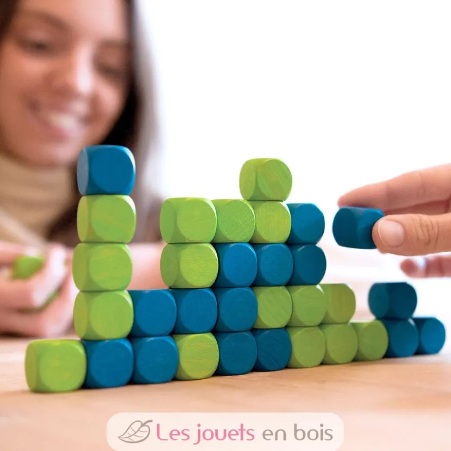 Jeu de stratégie Connecting Cubes - Milaniwood
