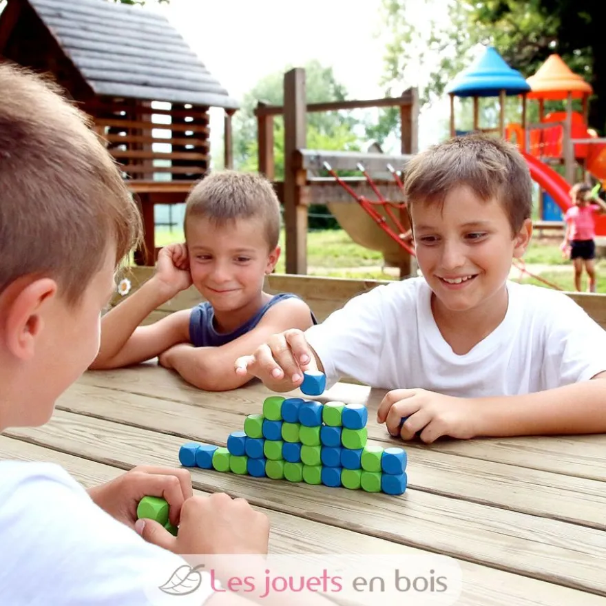 Jeu de stratégie Connecting Cubes - Milaniwood