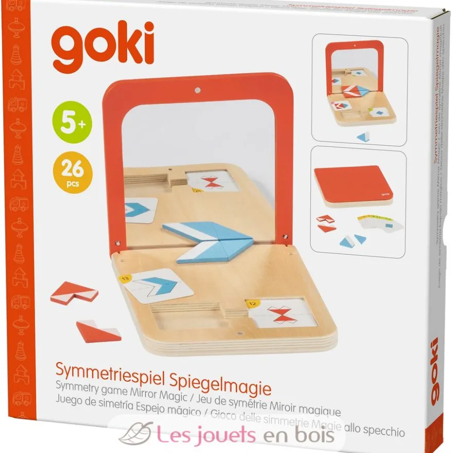 Jeu de symétrie Miroir magique - Goki