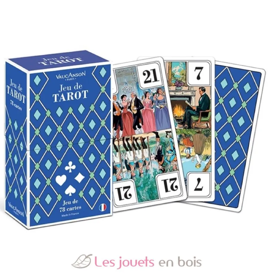 Jeu de Tarot 78 cartes - Fabriqué en France - Sentosphère