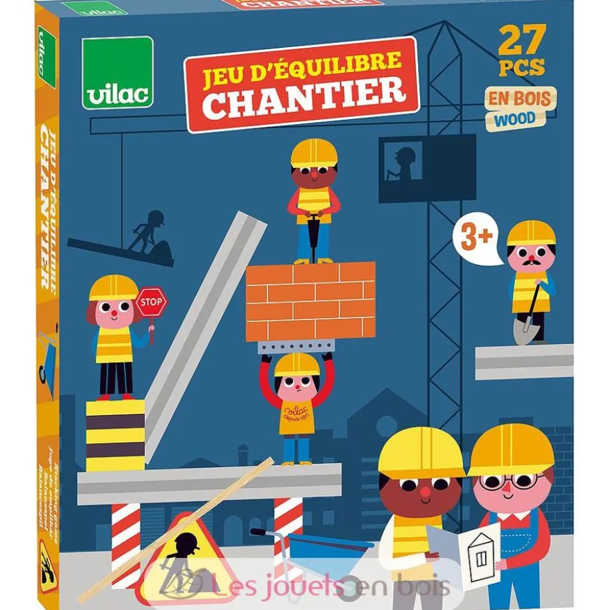 Jeu d'équilibre Chantier Ingela P. Arrhenius - Vilac