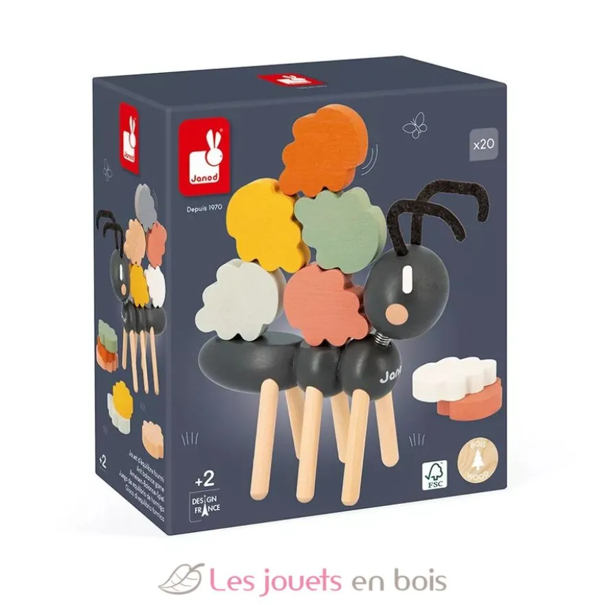Jeu d'équilibre Fourmi Sweet Cocoon - Janod