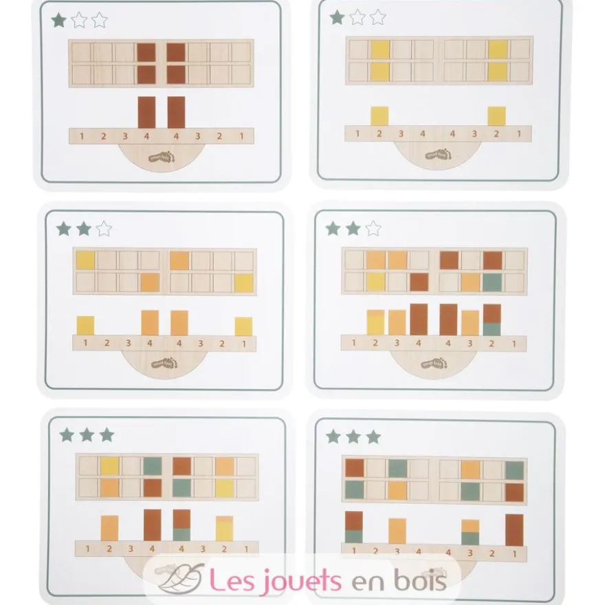 Jeu d'équilibre Montessori en bois - Small foot