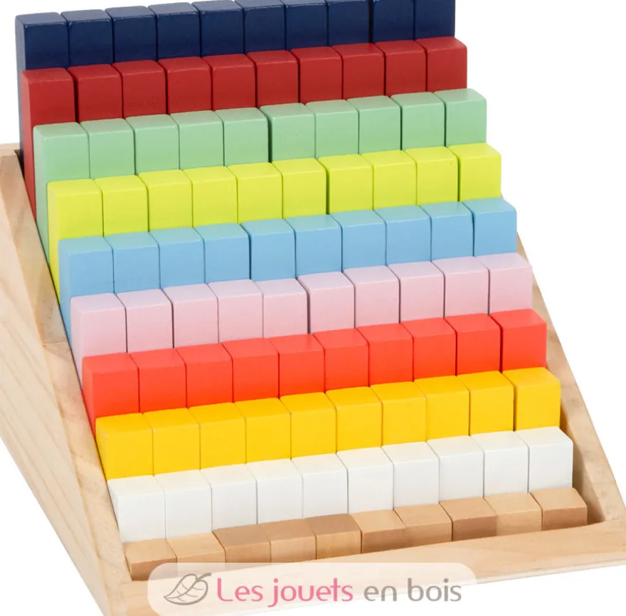 Jeu éducatif Bâtonnets de calcul multicolore - Small Foot Compagny