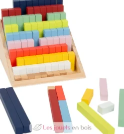 Jeu éducatif Bâtonnets de calcul multicolore - Small Foot Compagny