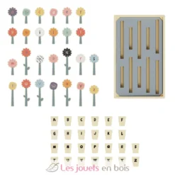 Jeu éducatif Fleurs ABC - Topbright