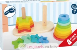 Jeu à encastrer Arc-en-ciel - Small Foot company