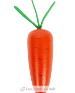 Jeu à enficher carottes orange Small Foot Compagny