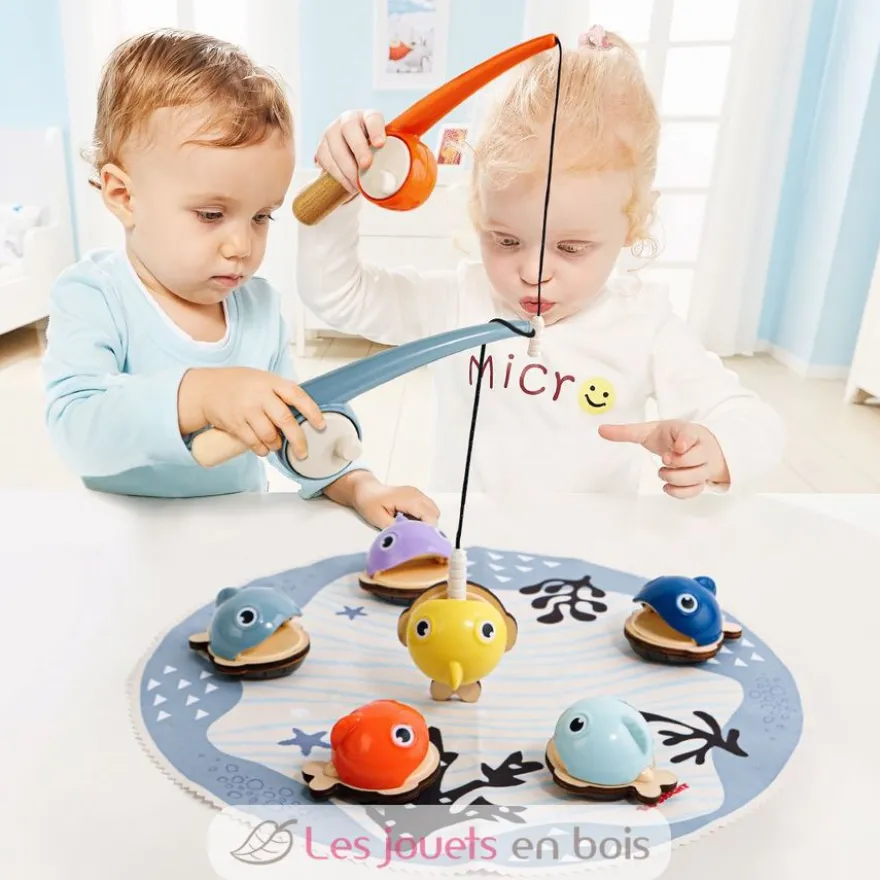 Jeu magnétique Attrape les poissons - Topbright