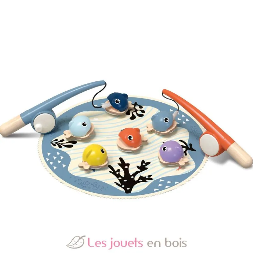 Jeu magnétique Attrape les poissons - Topbright