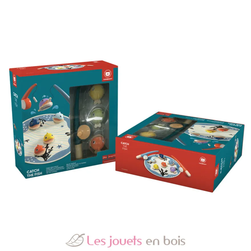 Jeu magnétique Attrape les poissons - Topbright